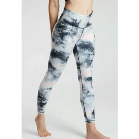 Athleta Pants - Athleta Elation Ice Dye 7/8 Tight Leggings Size S